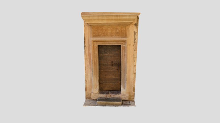 Ancient Door 3D Model