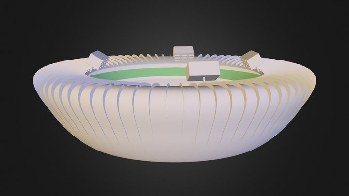 Estadio Copa NFT 3D Model