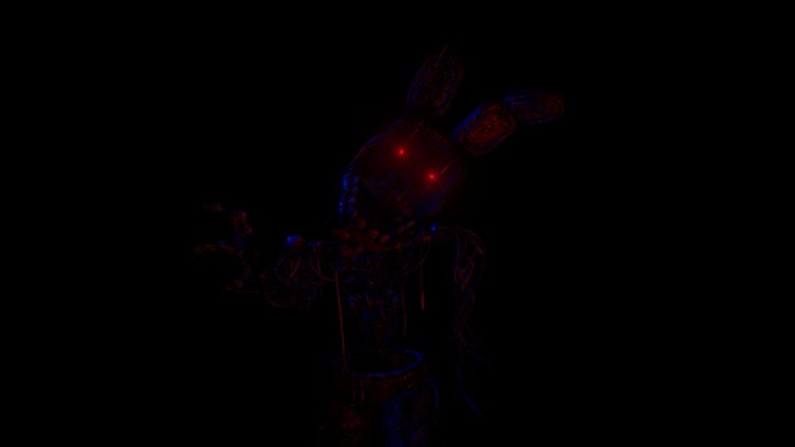 Ignited Bonnie DEMO 3D Model