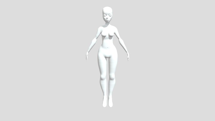 Entrega modelagem de personagens Ryan Santos 3D Model