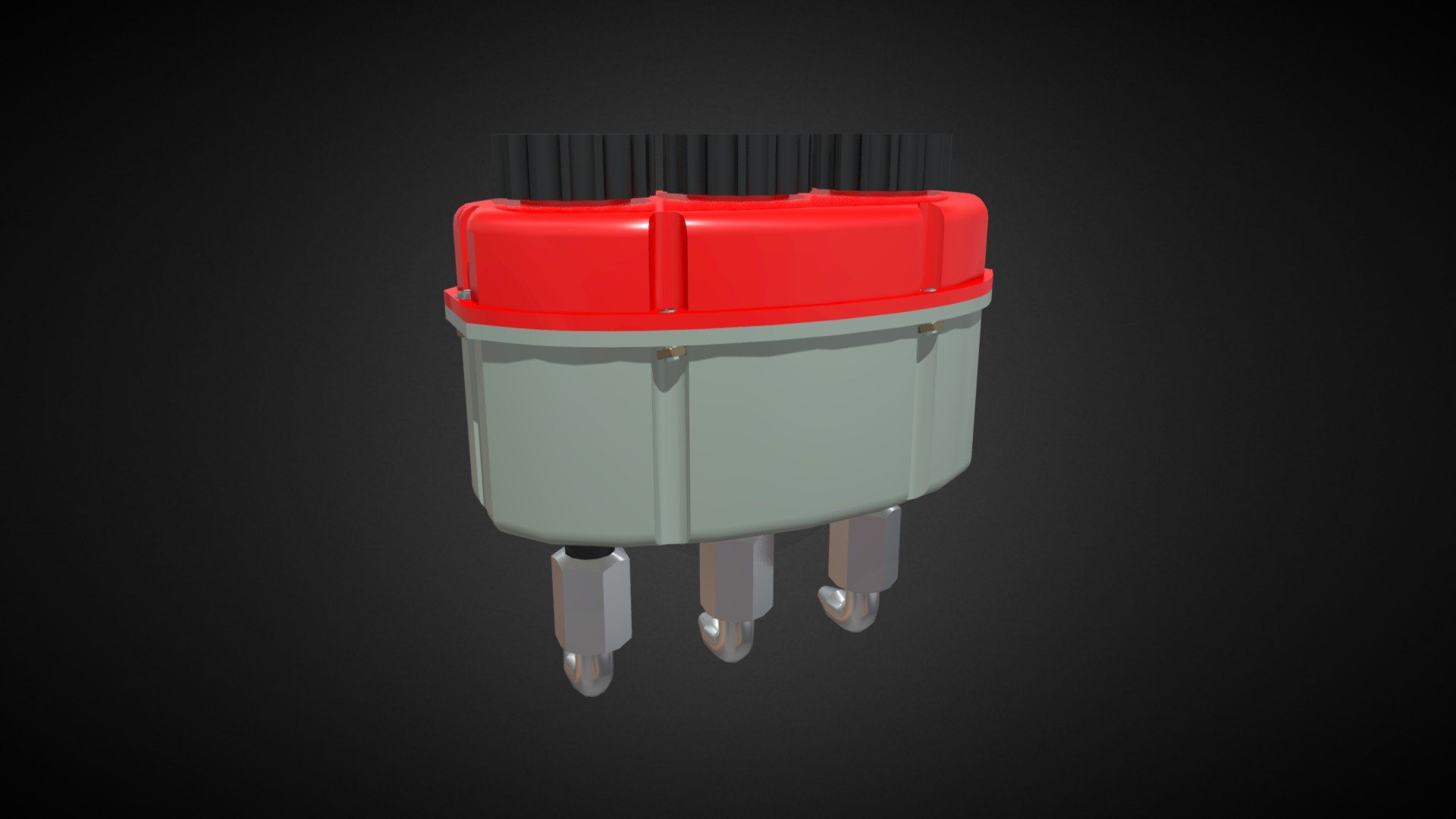 Race Car Brake Fluid Reservoir