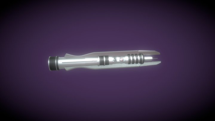 Revans Light Saber Hilt 3D Model