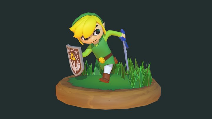 Wind Waker: Link 3D Model