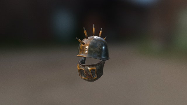 Helmet Crazy 3D Model