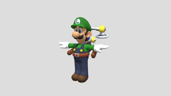 Luigi Sunshine (Custom NSMB Wii Styled)