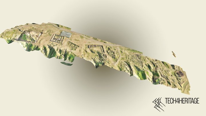 Assur archaeological site 3D Model