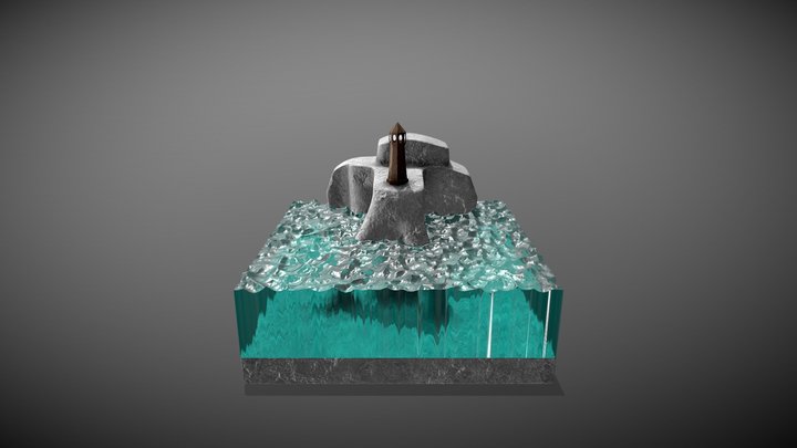 Concrete + Glass 3D Model