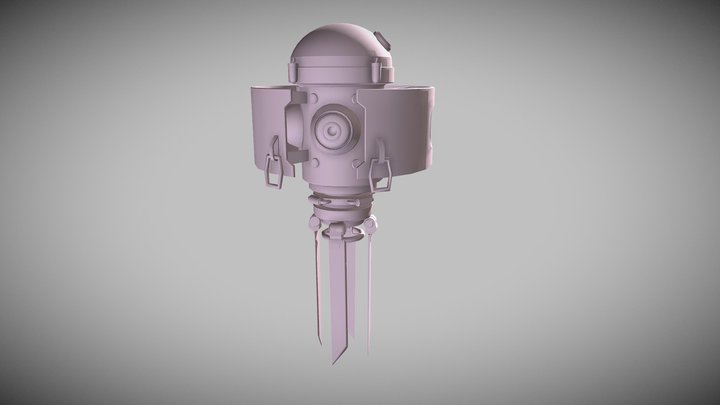 Insomnia Sentry Blade Robot 3D Model