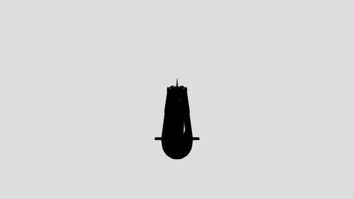 the-project-941-akula-typhoon-submarine 3D Model