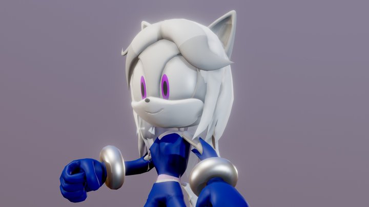 Diana the wolf 3D Model