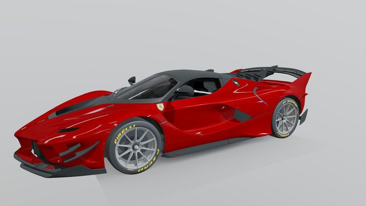 Ferrari FXXK Evo 2018 Collect 3D Model