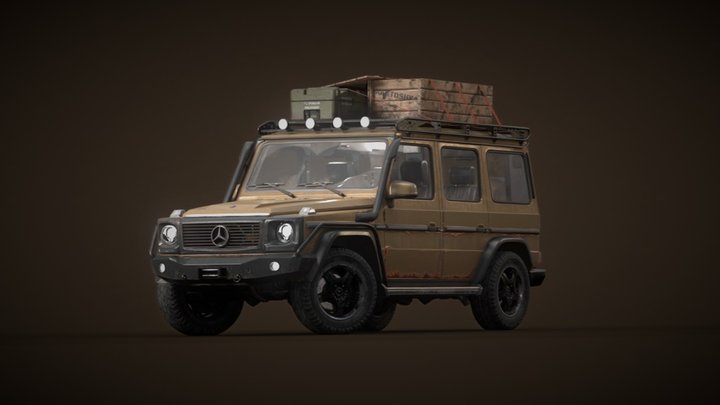 Mercedes-Benz G-Class Stock | Game Ready Project 3D Model