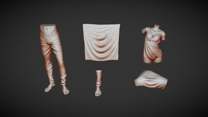 Fabric Sculpting 3D Model