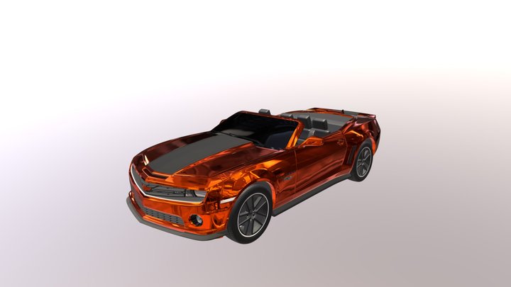 Chevrolet camaro car 3d model 3D Model