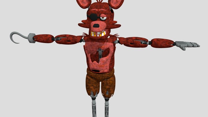 fnaf_1_foxy 3D Model