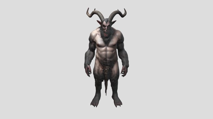 Krampus 001 3D Model