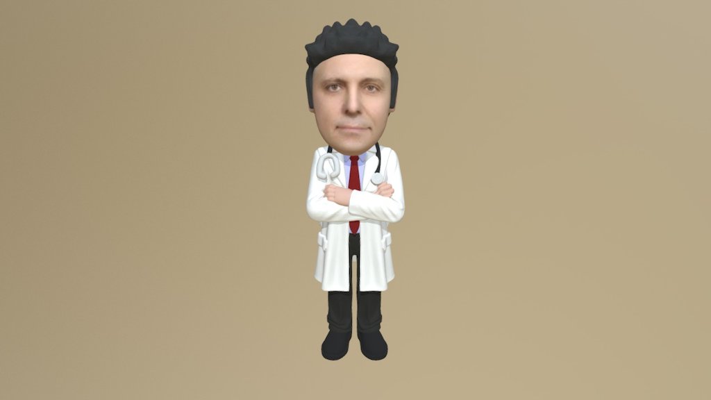 Doktor Model - 3D model by 3DMiniSelfie [25b78f9] - Sketchfab