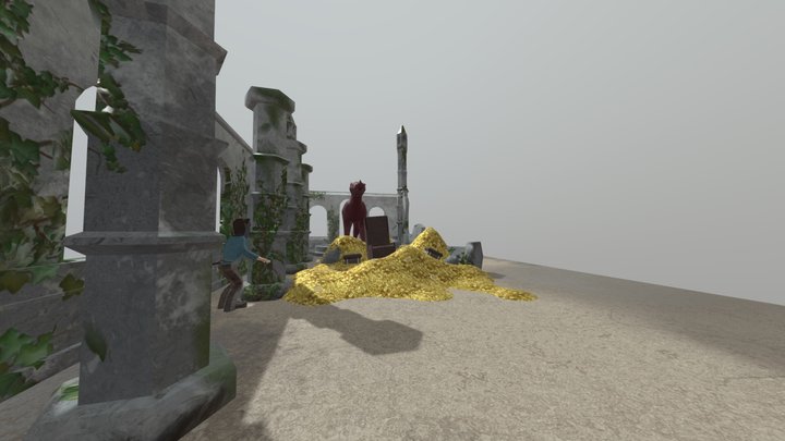 Lost treasure 3D Model