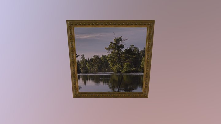 Art Frame 3D Model