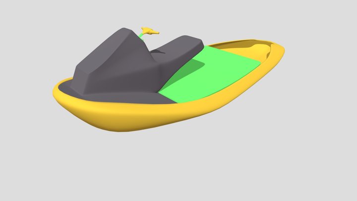 Concept Jet Ski 1 3D Model