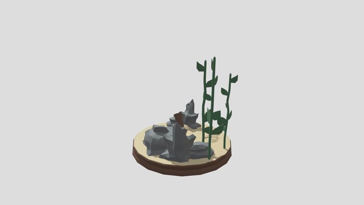 3D_eksam_environment 3D Model