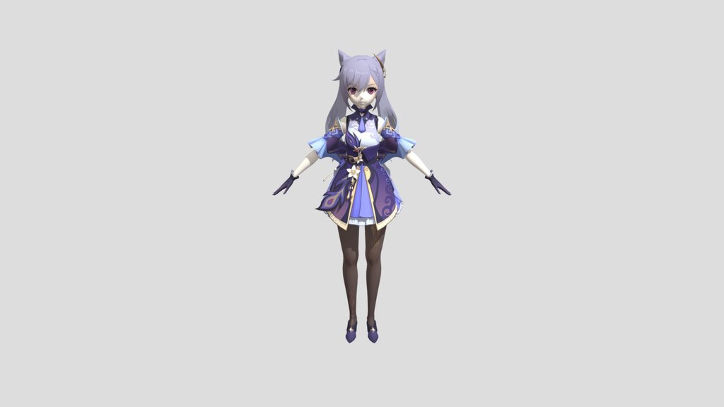 Keqing fbx with textures