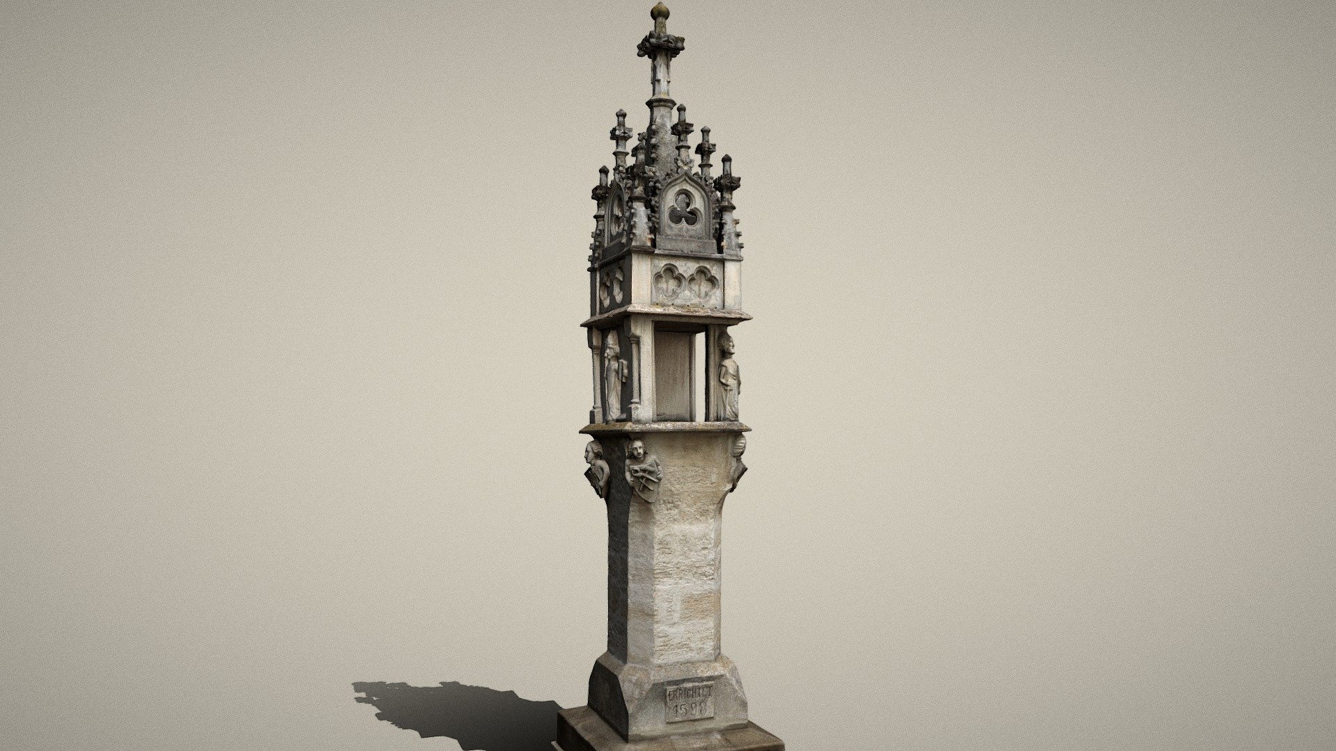 Pestsäule — Sketchfab embed 3D viewer