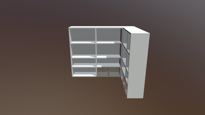 Desk02 3D Model