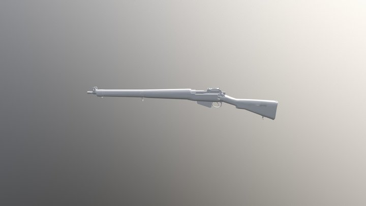 Lee_Enfield_WIP 3D Model