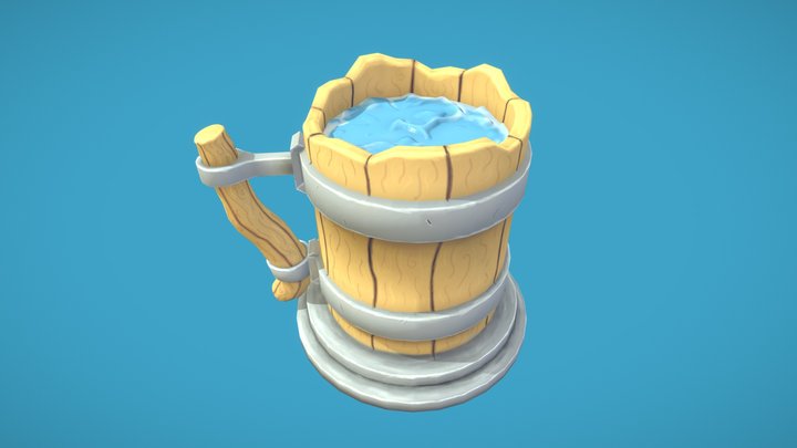 A jug of water | Stylized 3D Model