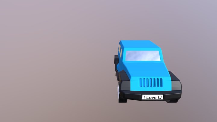 Simple-Car 3D Model