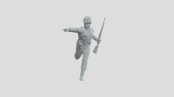 Hedef Gosteren Asker – Free 3D Model STL