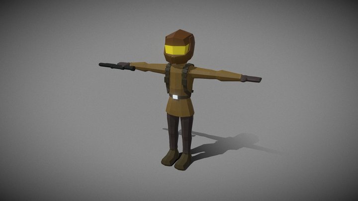 Resistance Trooper 3D Model
