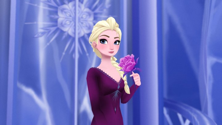 Frozen Elsa 3D Model