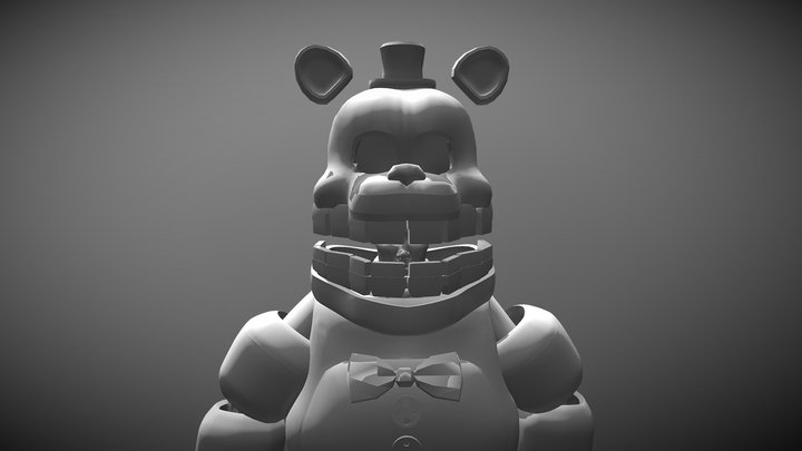 Fredbear Springlock 3D Model
