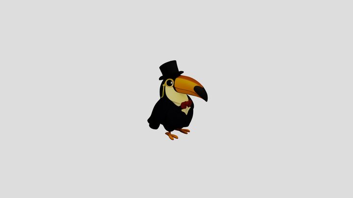 🌿 **OPULENT TOUCAN - CRIMEN EN EL JARDÍN** – Free 3D Model STL