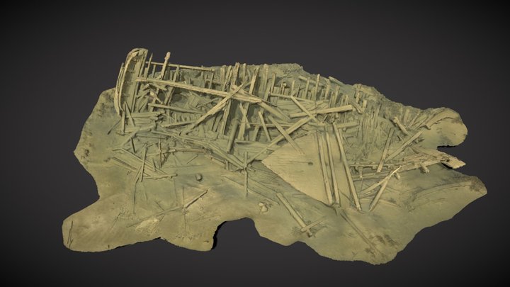 Galeasen 3D Model