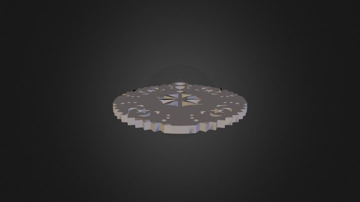 מדליון גמור 3D Model