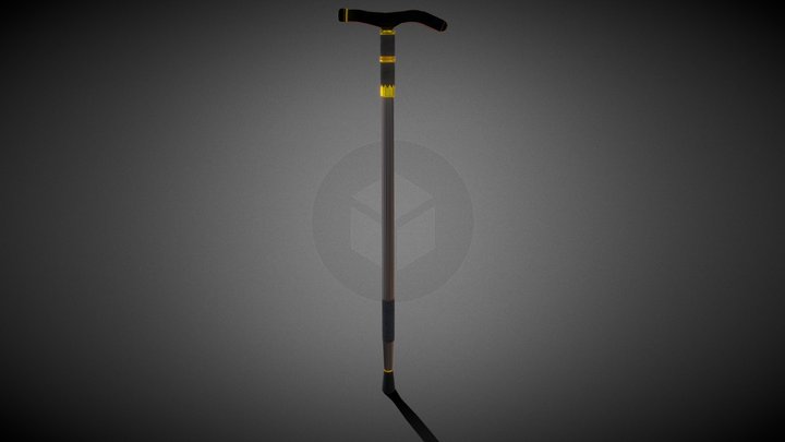 Fancy Cane 3D Model