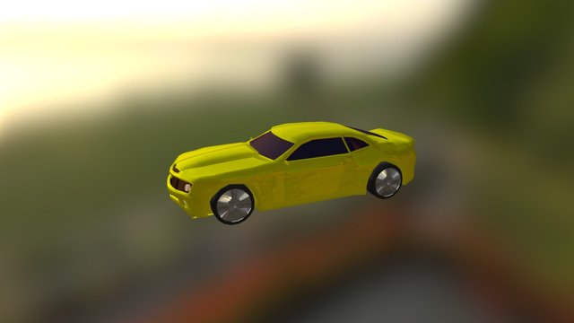 Camaro Trabajo 3D Model