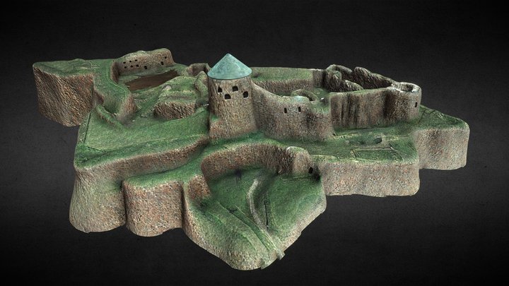 Bohus fästning, Kungälv, Sweden 3D Model