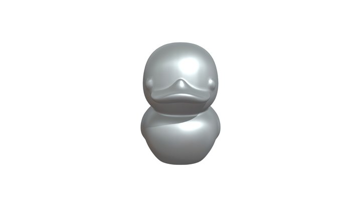 Rubber duck toy 3D Model