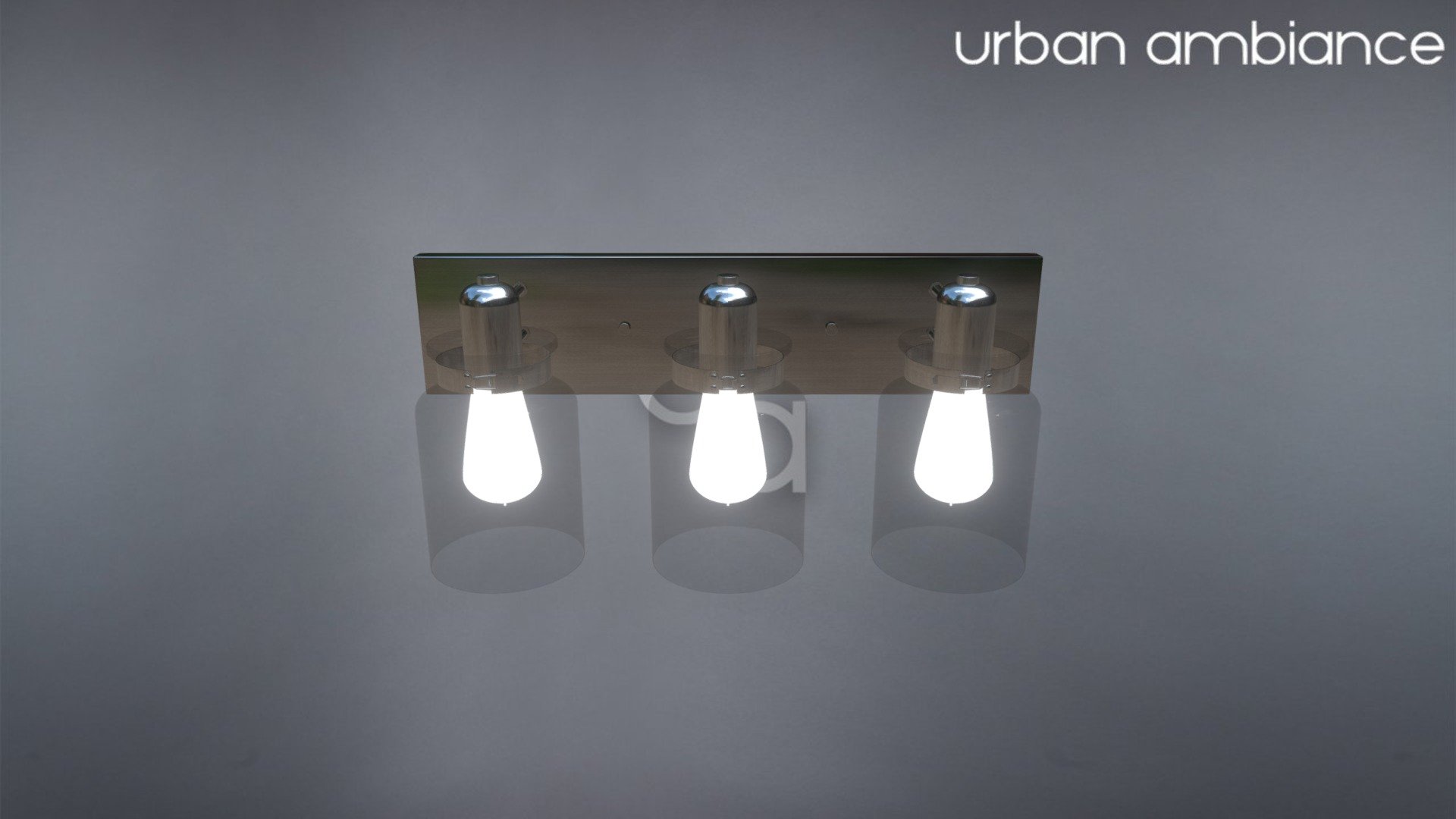UHP2142 Modern Farmhouse Bath Fixture, 8-5/8