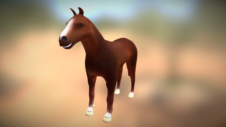 Little Horse 3D Model