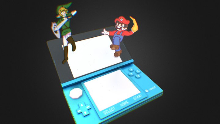 SuperSmashBros 3D Model