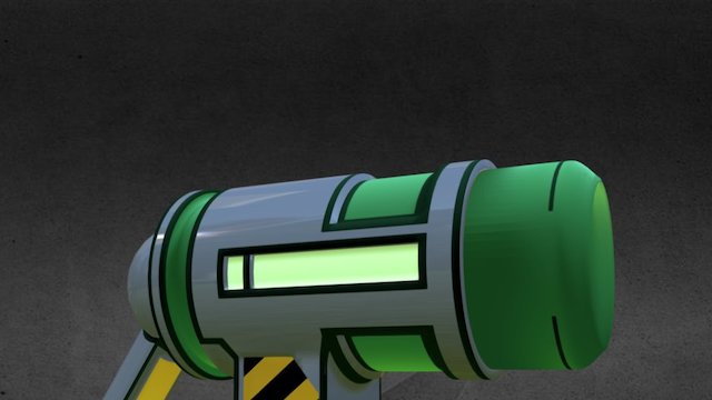 BEO2 Ecto-Rocket weapon by Mr.Mehdi 3D Model