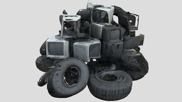 Heap of Progress - landfill – Kostenloses 3D-Modell STL