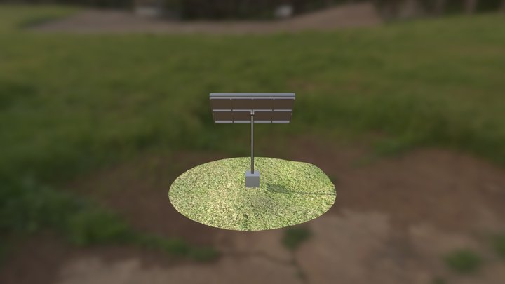 Solarpanel 3D Model