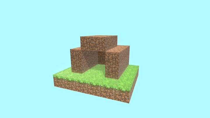 Minecraft Noob House 3D Model