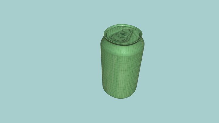 Soda Can 3D Model
